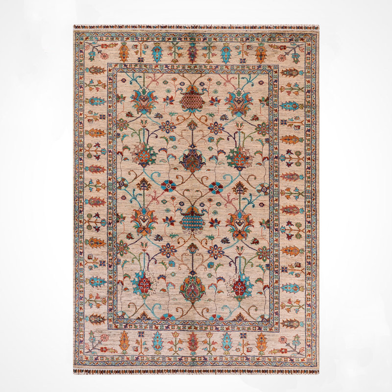 Tapis en laine et coton noué à la main Original Original