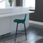 Henrine Upholstered Counter Stool with Metal Frame-1118811362