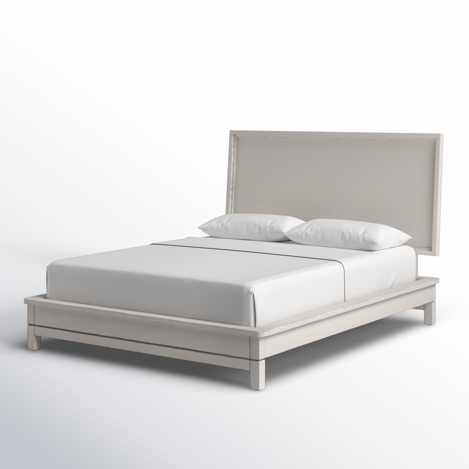 Wrightia Bed, Chalk White, Queen