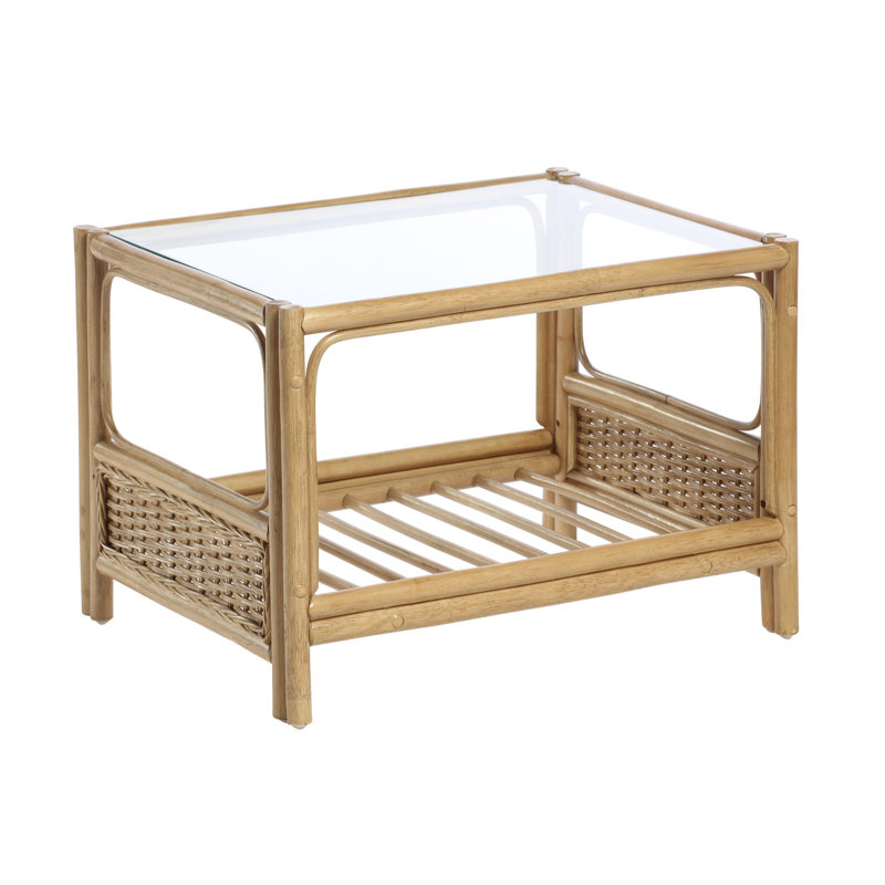 Coffee Table with Storage, Brown