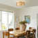 Modern Cage Ceiling Fan Chandelier With Remote Control