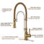 Pull Out Gooseneck High-Arc Kitchen Faucet-82627980