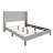 Velvet Upholstered Wingback Bed-998022366-998022338