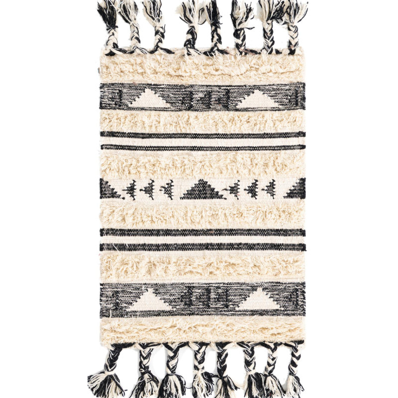 Annunciata Wool Moroccan Indoor Rug, Rectangle 6' x 9'