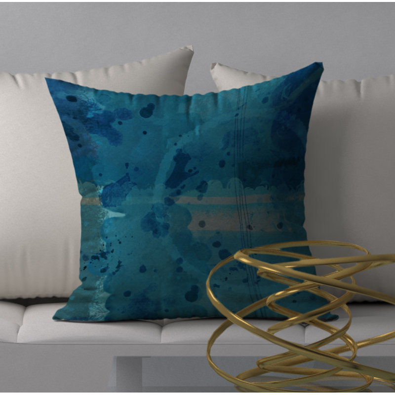 Housse de coussin carrée/insert, 18" x 18"