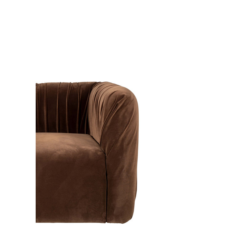 Bina Velvet Swivel Wingback Chair
