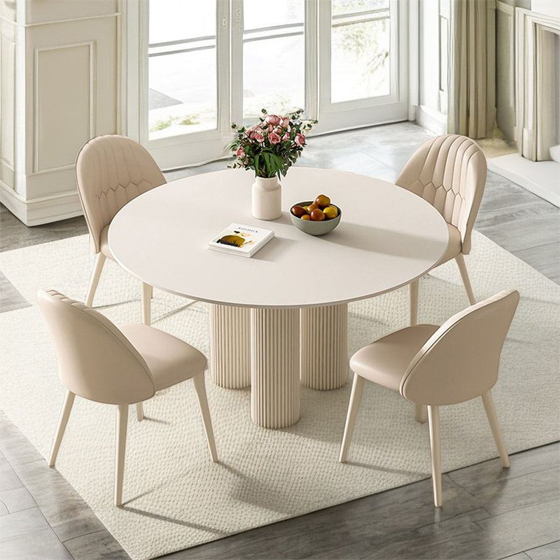 Ensemble de table de salle à manger pour 4 personnes, H 29,53 po x L 39,37 po x l 39,37 po