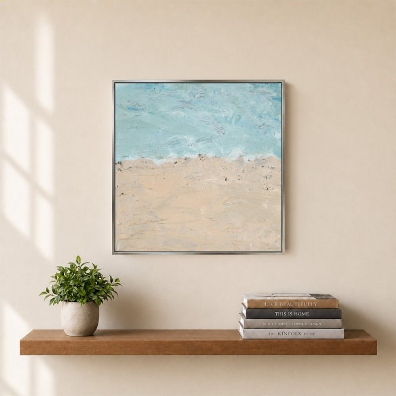 «Land Meets Sea» par SD Graphics, impression sur toile