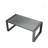 All-Weather Aluminum Outdoor Coffee Table With Tempered Glass Top
