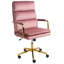 Canora Grey Velvet Office Chair-445471002