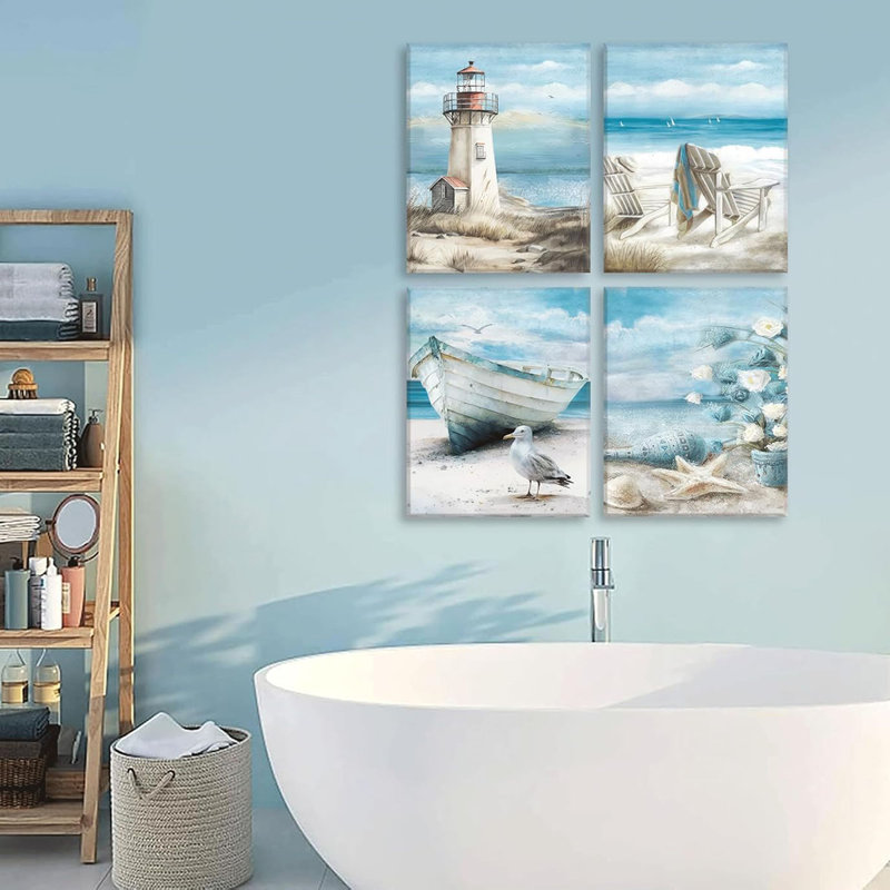 4 Piece Wrapped Canvas Print