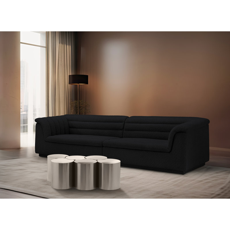 Hylie Coffee Table, Silver