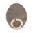 14" Devone Small Ceramic Brown Vase
