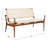 Leira Solid Wood Bench-1596372624