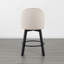 Tabouret de comptoir pivotant rembourré Mckenli-54327496-54327497