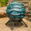Assorted Ceramic Globe Tabletop Accents "Florence" (Set of 3)-1954166877