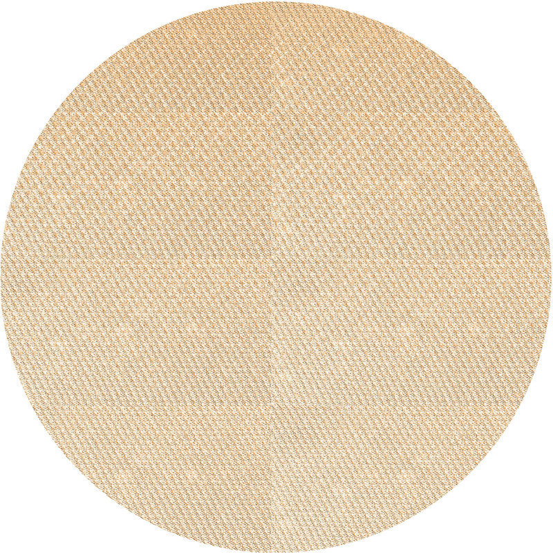 Geometric Indoor Rug, Round 3'