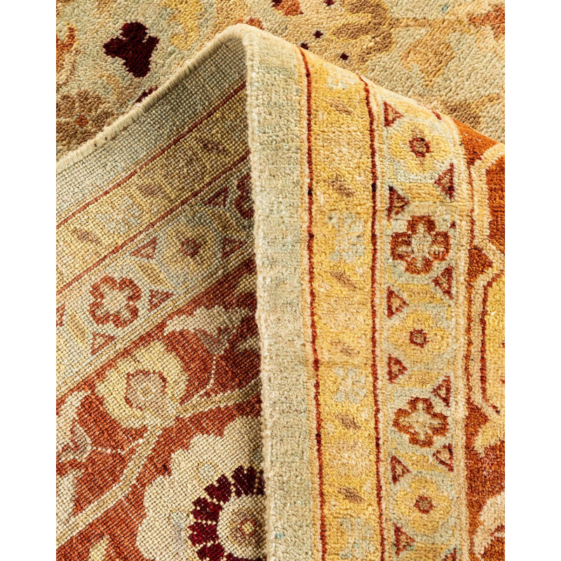 Ottoman One-of-a-Kind 8' 1" X 10' 4" Hand Knotted Area Rug