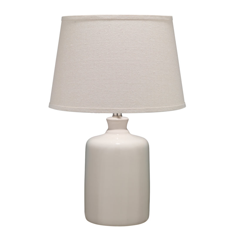 Ceramic Table Lamp, Cream