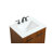 24'' Single Bathroom Vanity with Engineered Marble Top-1688736474