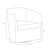 Pembroke Swivel Chair-124920437