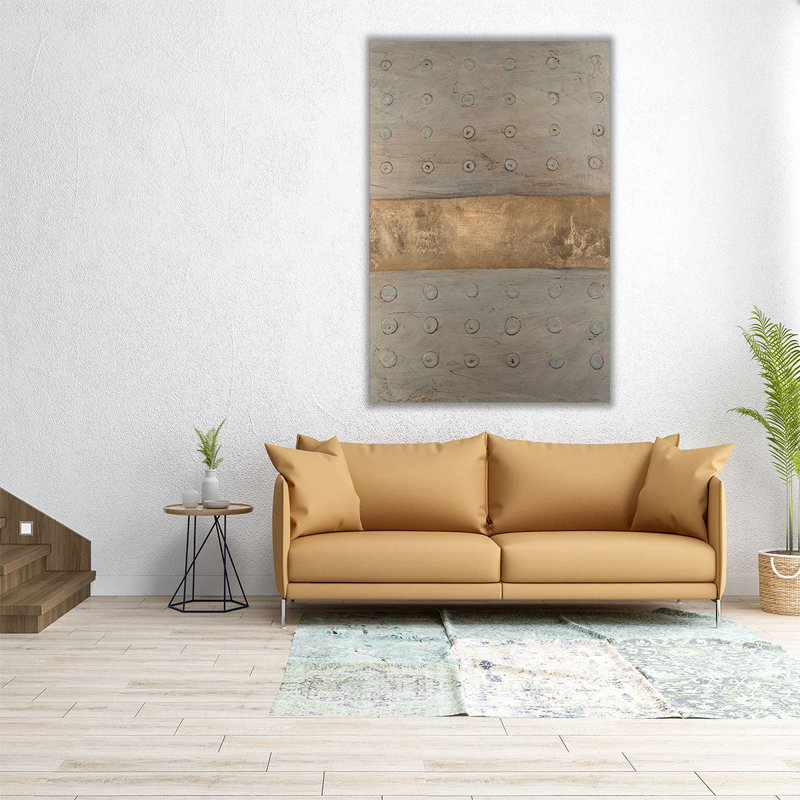 Neutral Dot Matrix II - reproduction d'art sur toile, H 30 po x l 20 po
