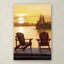 « gold lake », reproduction sur toile-31386241