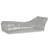 Renfri Outdoor Olefin Rope Chaise Lounge-1833379620