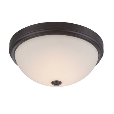Kujawski Glass LED Flush Mount