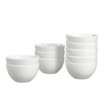 Blue Linear Cereal Bowls, Set of 6, Blue, 2.5H x 6.25, Ceramic | Kirkland's Home