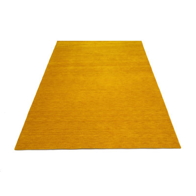 Tapis Gabbeh tissé à la main Vizzapu, 100% laine, de couleur unie, résistant à la décoloration et aux taches, durable, toutes tailles, fabriqué en Inde.