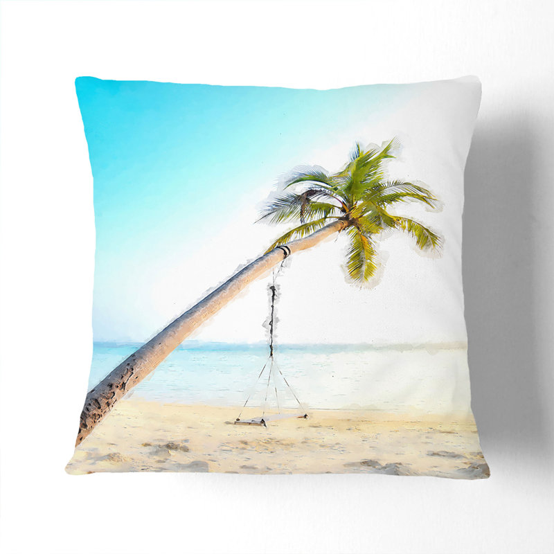 Square Throw Cushion, White, 40cm H x 40cm W x 15cm D
