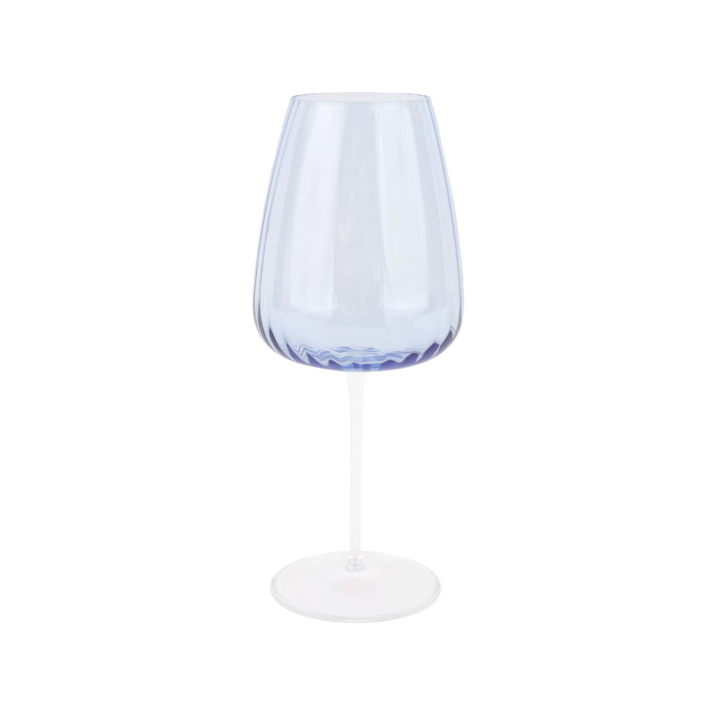Francesca Wine Glass, Blue