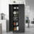 Heavy Duty Rolling Garage Storage Cabinet With Lockable Wheels, 4 Adjustable Shelves, And 3-Point Security Lock For Secure Tool Organization.