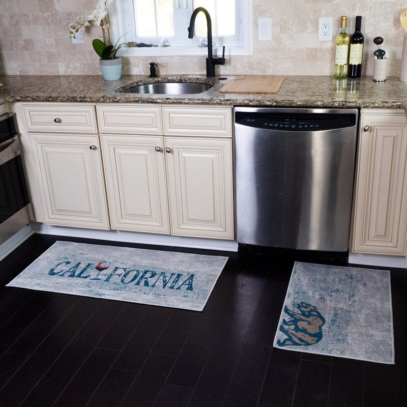 Tapis de cuisine polyvalent 2 pièces