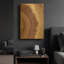 «Agate Geode II Plum» par Wild Apple, art mural en métal doré, 16 po x 24 po-285848444