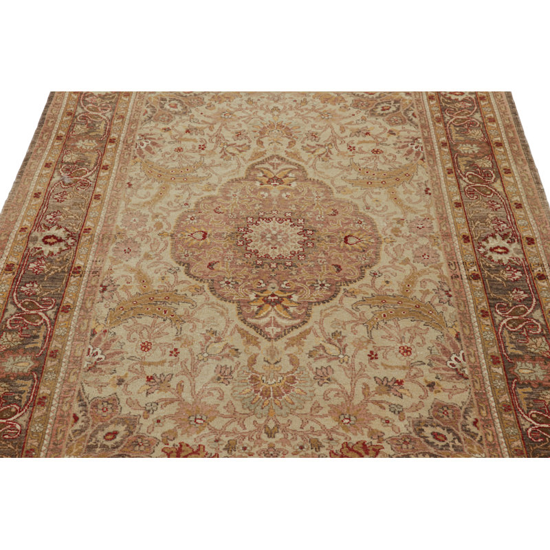 One-of-a-Kind 4'6x6'8 Hand Knotted Area Rug