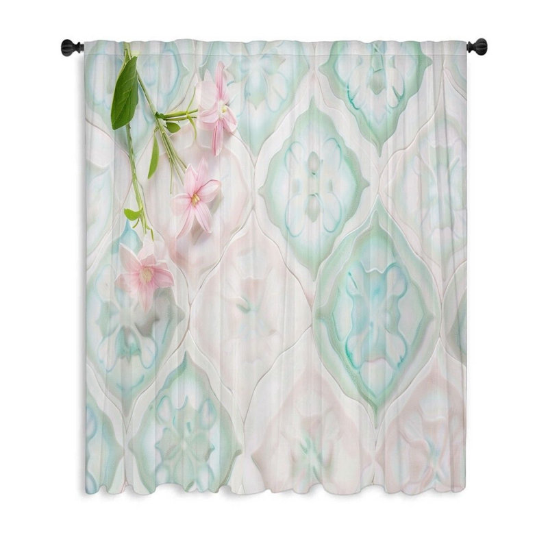 Sorilda Sheer Curtain Single Panel, 50"W x 96"L