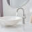 Single Hole Single Handle High Arc Bathroom Bathroom Vessel Sink Faucet With Swivel Spout-108487112