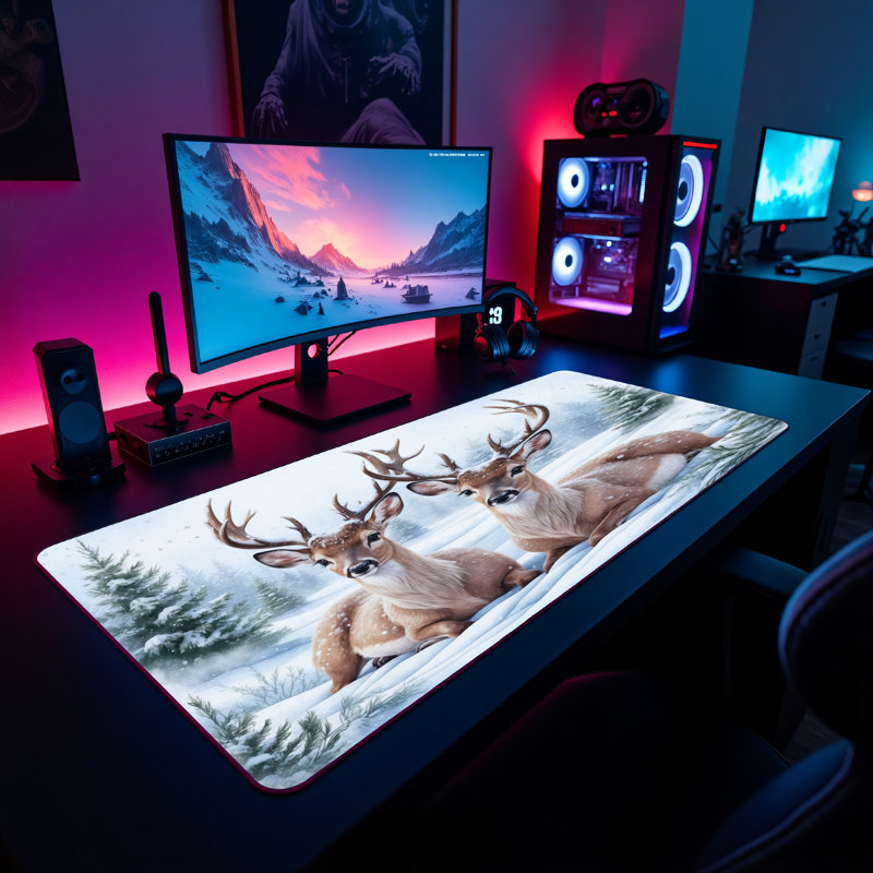 Polyester Desk Pad, 23.6x13.8
