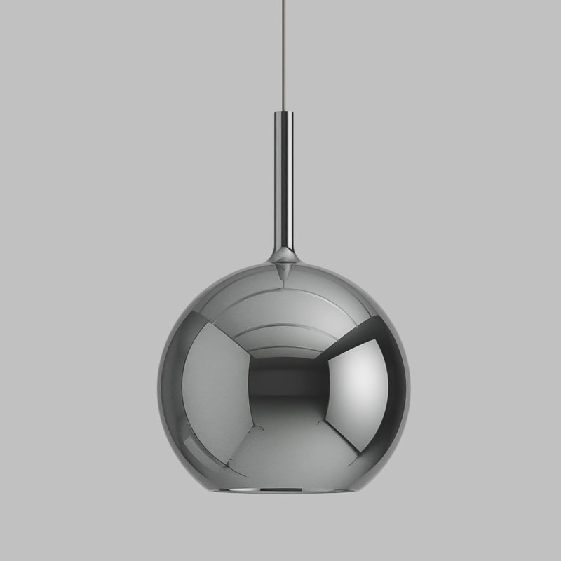 GLO 1 - Light Pendant, Silver, White