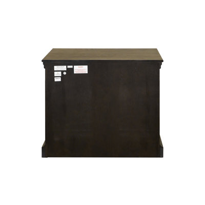 Naumann 36'' Wide 2 -Drawer File Cabinet