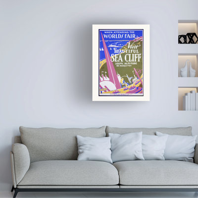Art sur toile, bolognaise, rétro, affiche de voyage