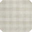 Tapis intérieur lavable rond 8 pi ivoire