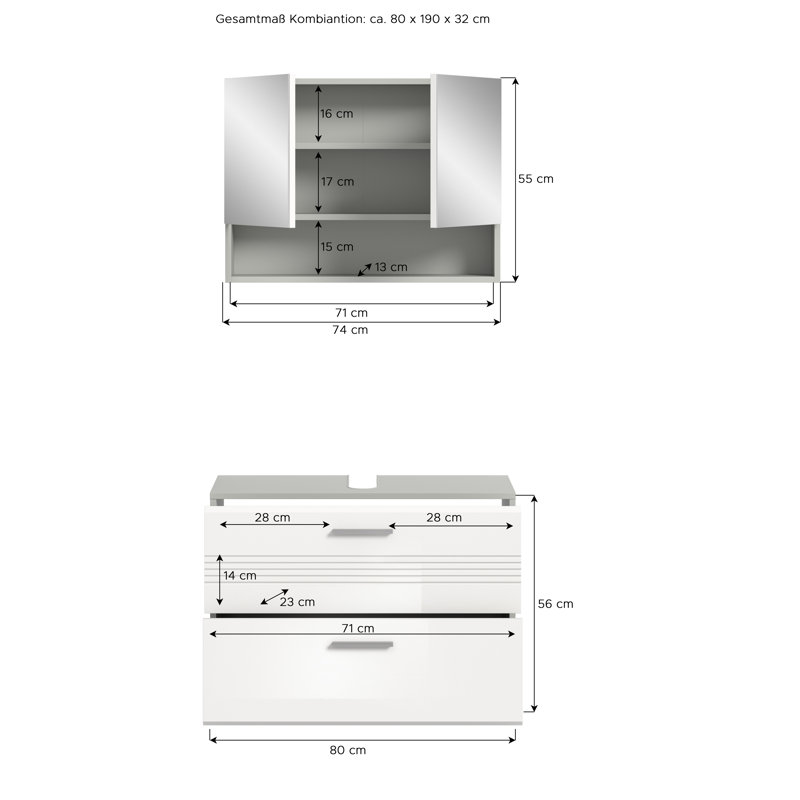 Roderik Bathroom Furniture Suite