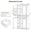 Pierce Pantry Cabinet with Pull-Out Organizers, Shelves & Drawers-235658380
