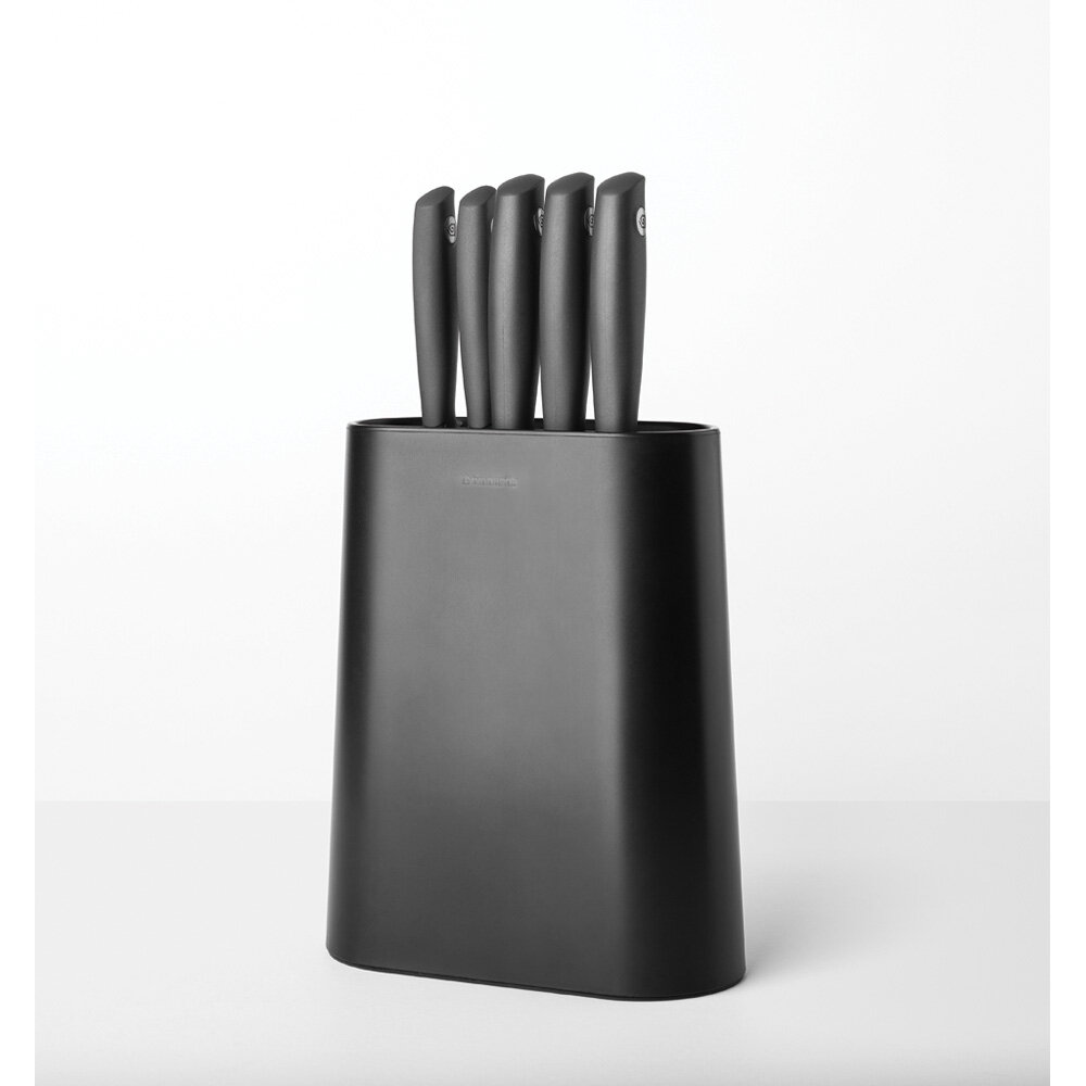 Brabantia 5 Piece Knife Set with Block | Wayfair