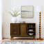 Buffet buffet avec rangement, armoire de rangement de ferme avec 2 portes