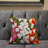 Tulip Bouquet Outdoor Pillow Floral Outdoor Reversible Throw Pillow-18328094