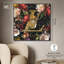 Glam, art floral sur toile noir I par Art Remedy-104434136-112009904